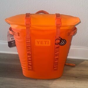 YETI King Crab Orange Backpack Cooler